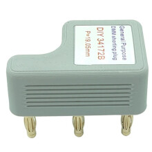 New DIY 34172B DMM Short Insert 4-Wire Short Plug Standard Resistor Calibration Multimeter Calibrator Tool
