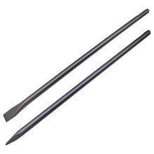 24-Inch SDS Max Set, 1 Inch Flat Chisel and Point Chisel, Tile Removal Tool for SDS-Max Hammer Drill Attachment