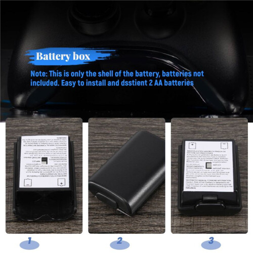 Lid Cover Case Cover Case BLACK Battery for   360 Controller 2