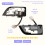 84642-3Q100 Car Gear Shift Panel Gear Display Replace Accessories for  Sonata YF 2011-2014 LHD 4