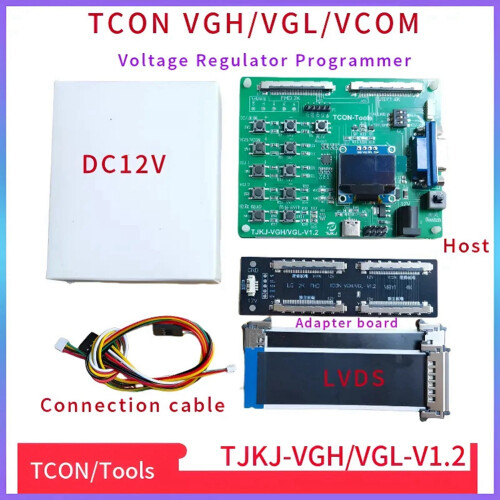 Tcon Voltage Regulator Programmer Vgh Vgl Vcom Voltage Online Regulation No Computer Offline Burning 2