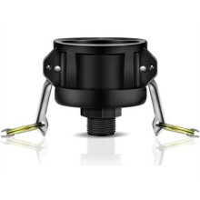 IBC Tote Beslag för 275 330 Gallon Tote Tank-2 Tum Cam Lock Beslag-FöR 3/4 Tum Hane Garden Thread IBC Tote Adapter