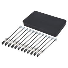 Modell-MalstäNder-Basishalter und 12-Teiliges Magnetisches, Biegbares Krokodilklemmen-Set, Modellierwerkzeuge für Airbrush