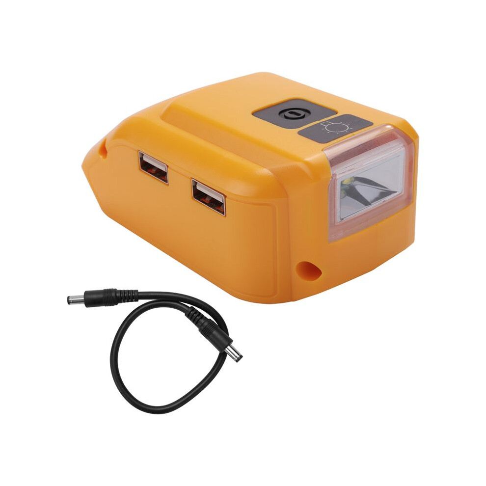Dcb090 Battery Adapter Dcb090 Power Source Charger Converter For 18V 20V Max Lithium Battery With Port 4711468328402