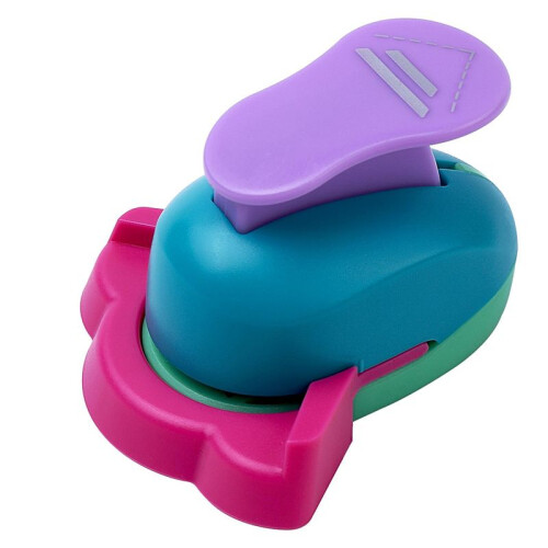 Double Right Angle Corner  Punch Curve DIY Hole Punch Paper Cutter Embossing Scrapbook