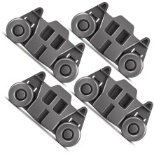 Mise à Niveau W10195416 Roues de Lave-Vaisselle Panier InféRieur pour PièCes de Support à Vaisselle Lot de 4