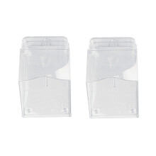 Access Control Rain Cover Doorbell Transparent Protective Box Outdoor Sun Protection Thickened Waterproof Cover 2Pc
