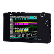 LA104 Logic Analyzer Zakformaat Handheld SPI I2C UART 100Msa/S Max. Bemonsteringssnelheid