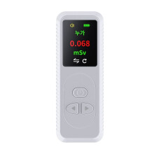 Geigerteller Nucleaire Stralingsdetector Persoonlijke Dosimeter X γ β-Stralen Detector Radioactieve Tester Alarm-Wit