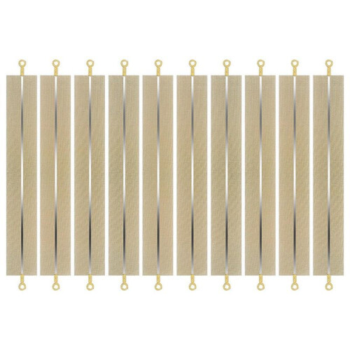 10Pcs Impulse Sealer Replacement Parts 8 Inch Heat Seal Strips Replacement Elements Grip Impulse Sealer Heating Elements