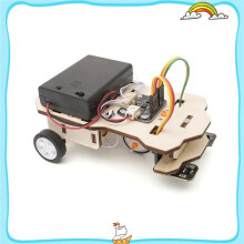 DIY-Tracing-Trolley-Material-Kits, Lustiges Wissenschaftliches, Kleines Herstellungsmaterial-Kit, Lehr-Experiment-Modell