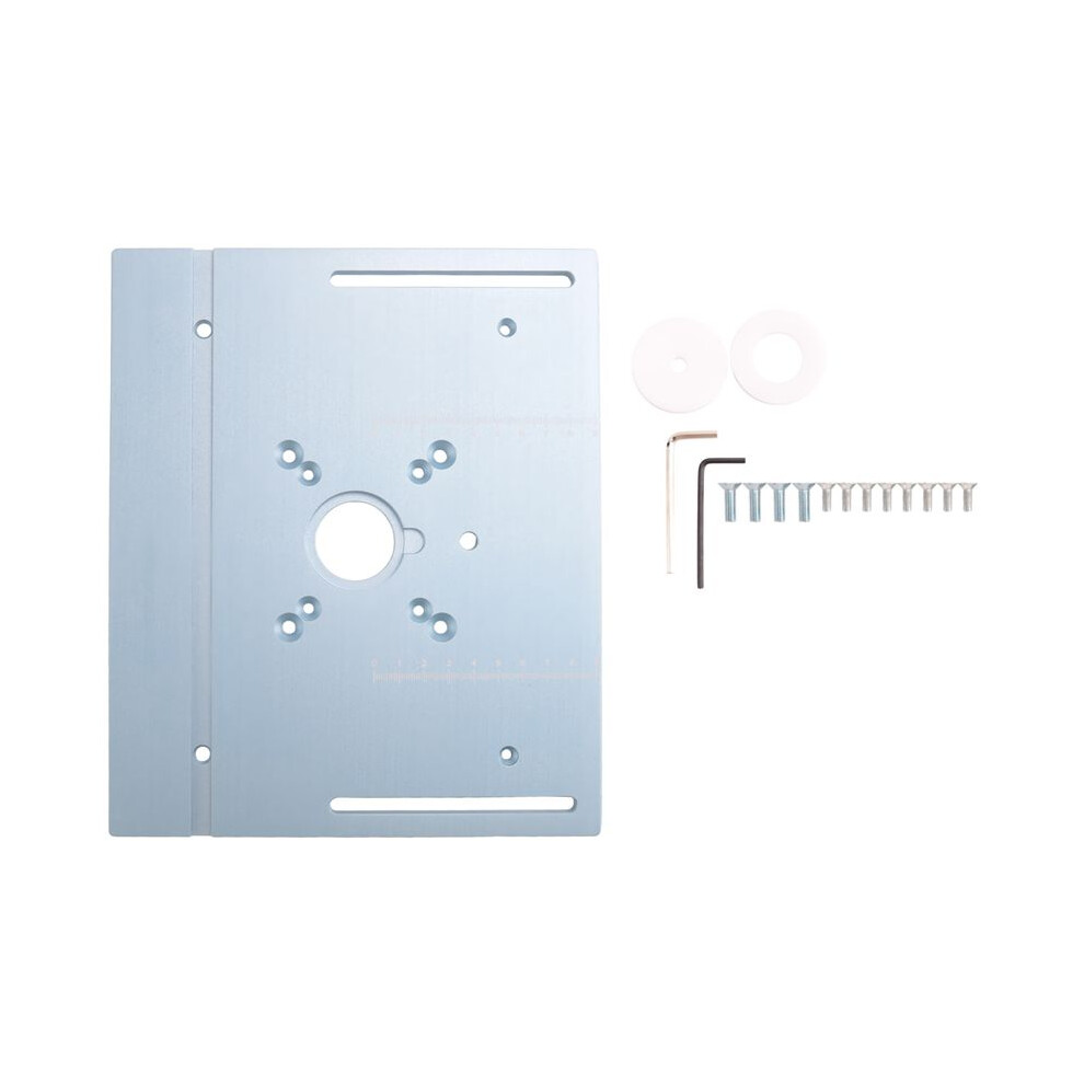Router Table Insert Plate Woodworking Trimmer Electric Wood Milling Flip Plate For Diy Working Benche 4761367248660