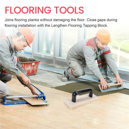 Tapping Block for Vinyl Plank Flooring Install Flooring Tapping Block with  Handle Lengthen Floor Tools (200mm) 1