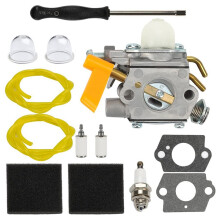 C1U-H60 Carburetor W Tune Kit Air Filter for Homelite 25Cc 30Cc String Trimmer Brushcutter 985624001