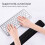 Keyboard Wrist Rest, Wrist Rest for Keyboard and Mouse, Ergonomic Memory Foam Keyboard Mouse Pad Set 4