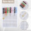 14 Boxes  Quick Fix Sewing Kit Easy Pre Threaded Needle Kit Basic Personal Sewing Kit Plastic Threaded Needle Holder 6