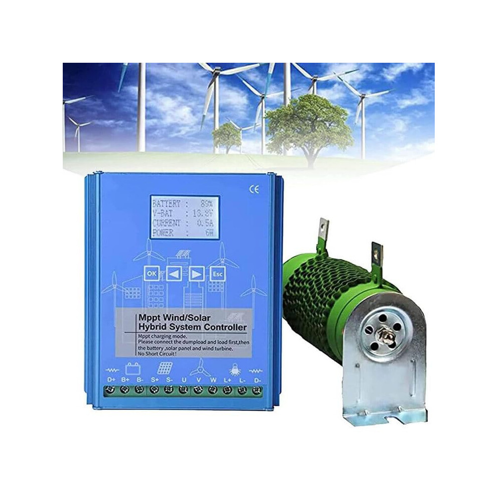 Wind Solar Hybrid Mppt Charge Controller 12V 24V 48V Auto Switch Boost For Wind Turbine 5000W 48V 9092120959840