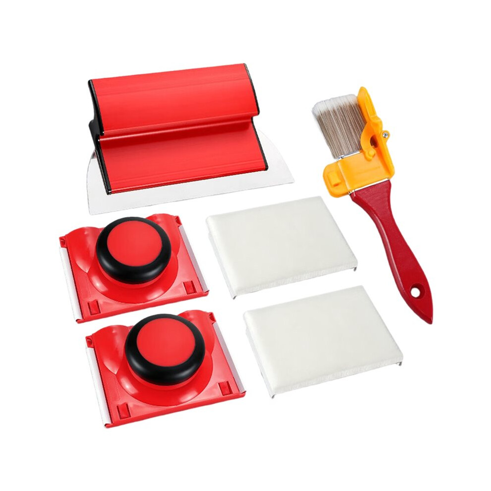 Edging Color Separation Paint Brush With Painter's Sponge Brush Corner Painting Tool,Multi-Functional Painting Tool Set 6031167586490