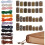 Élastiques pour Carnet de  avec 30 Attaches Décoratives, Cordon Élastique en Polyester, Kit de Réparation pour Carnet de 1