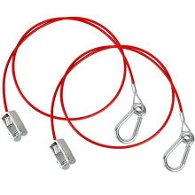 2er-Pack 1 Meter Ring-Abreißseil für Anhänger und Wohnwagen, Bremskupplungszubehör