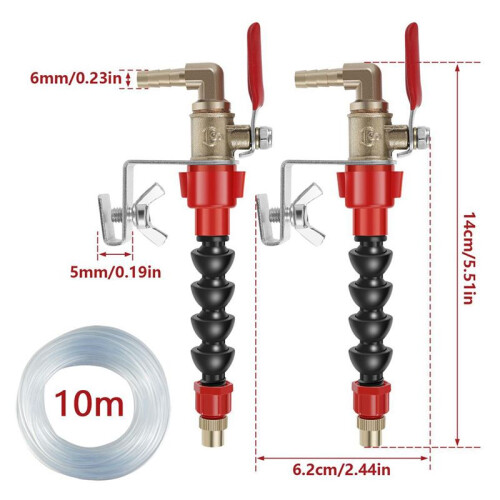 Cutting Machine Misting System Water Sprayer, Adjustable Dust Remover Water Sprayer for Cutting Machine 2