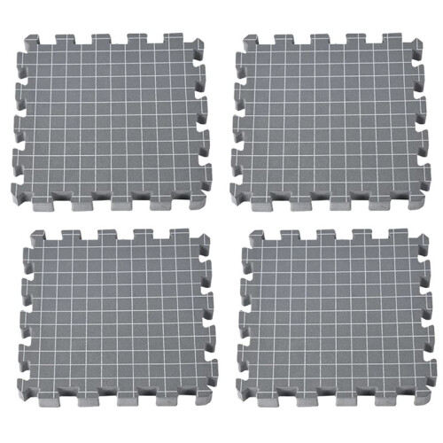 4pcs Knitting Blocking Mats, Needlepoint and Crochet 12.5"X12.5" Grid Boards Knitting Blocking Mats