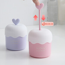 Reinigingsschuim Beauty Tool Gezichtsschuimbeker Reinigingsapparaat Slagroomfles Unisex Handdruk Schuimmachine Paars