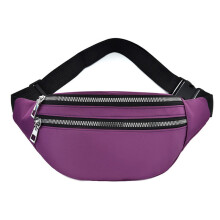 GüRteltasche für Frauen Wasserdichte Taillentaschen Damenmode GüRteltasche Reise UmhäNgetaschen Unisex HüFttasche Lila