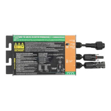 Solar Grid Tie Micro Inverter 500W MPPT DC 1850V to AC 80160V GMI500W for Balcony Solar
