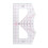 4 in 1 Tshirt-Ruler Guide for Vinyl Alignment for Measuring Tool Sewing Tool Calibration Tool Transparent Ruler 1