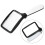 Square Hand-Held Foldable Magnifying Glass with LED Lighting 7