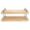 Bookbinding Plastic Bone Folder Creaser Waxed Thread Tools with Portable Binding Press Machine of Paulownia Wood 1