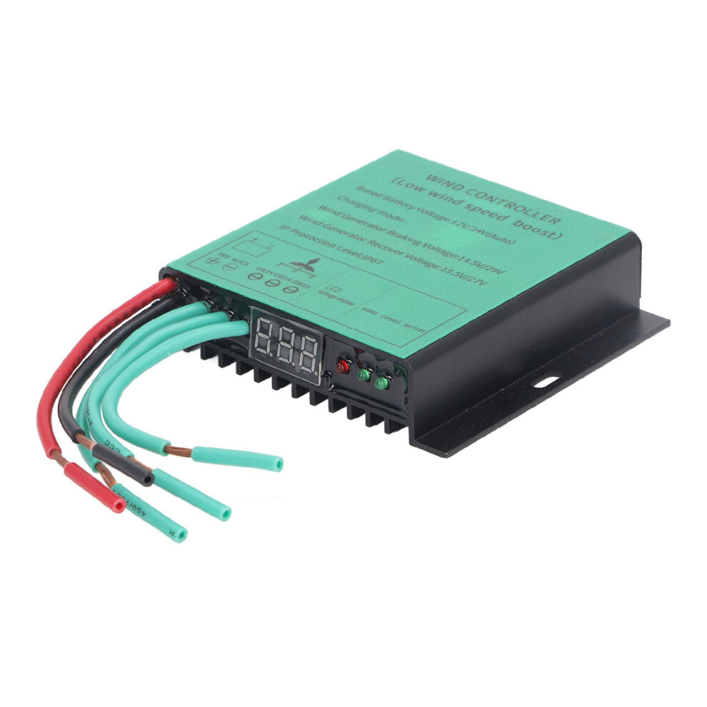 Mppt Wind Charge Controller 12V 24V, LowâWind Voltage Boost, Ip67 Waterproof Regulator 9045646502472