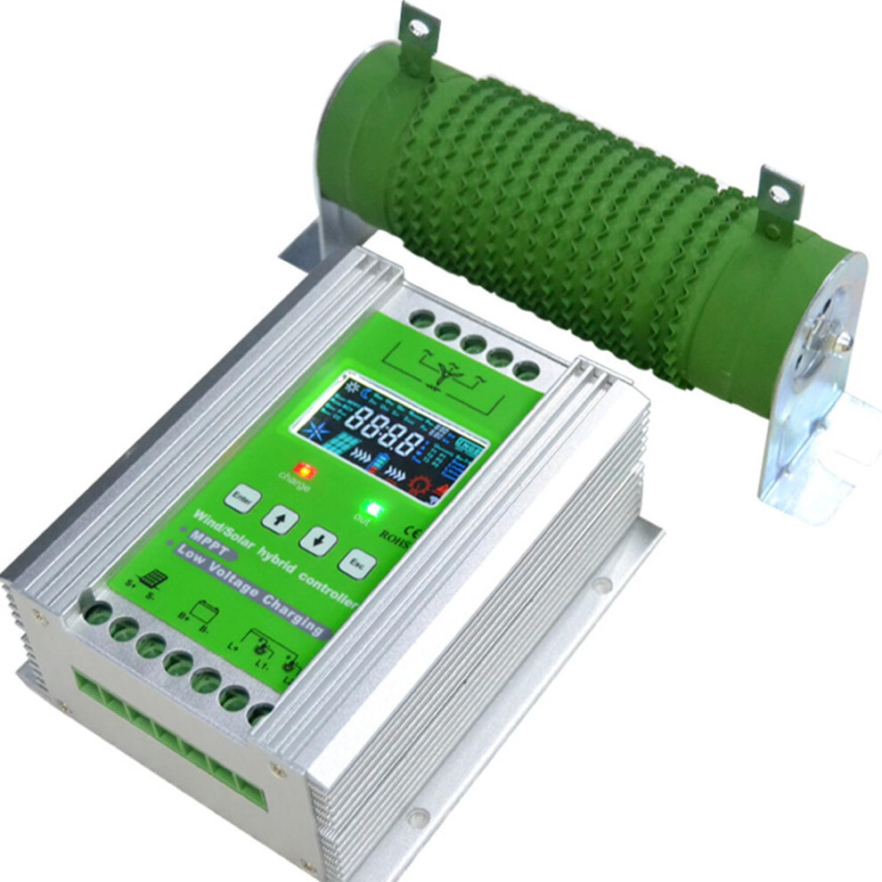 2000W Wind Turbine Solar Hybrid Mppt Charge Controller For 12/24V And 48V Offgrid Systems 9771547331452