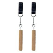 Wooden Handle Pull   Grip Finger Strengthener Exerciser Arm Muscle Strength Workout Climbing Fitness Accessories A