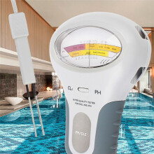 2 in 1 Waterkwaliteit Testapparaat PC-102 PH Tester voor Zwembad SPA Water Chloor Tester CL2 Meten
