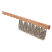 Bee Brush with Soft Natural Bristles, Wooden Handle for Hive Inspections and Honey Harvesting