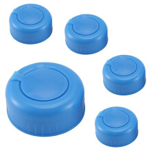 Water Jug Cap 5 Pack Plastic Water Bottle Cap Gallon Drinking Water Bottle Cap Replacement Bottle Tool Leak Free
