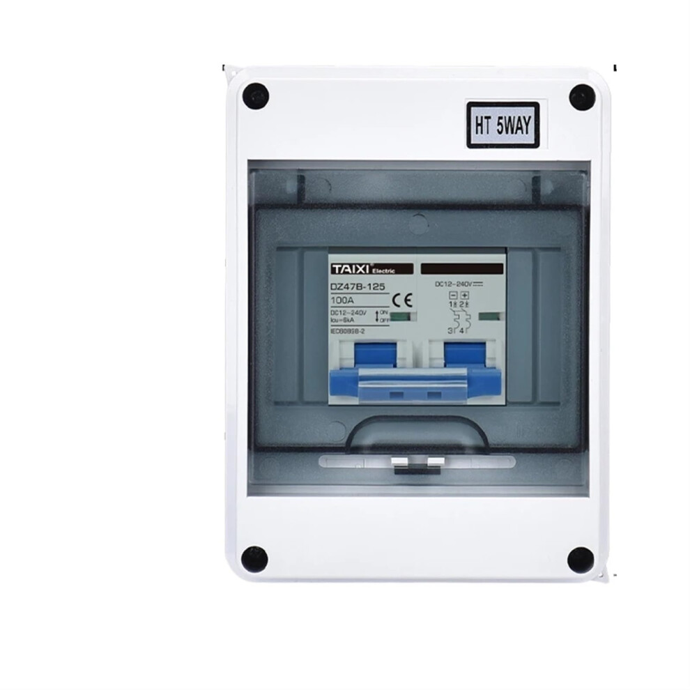 150A Ac 400V Circuit Breaker Disconnect Isolator Switch With Junction Box Enclosure 9092120960990