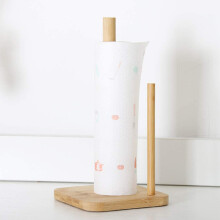 Paper Towel Holder ,Standing Paper Towel Holder,Kitchen Bedroom Paper Towel Holder,Non-Slip Easy Tearing of(Brown)
