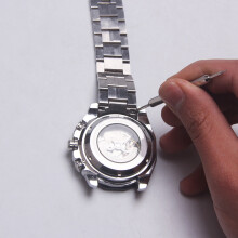Uhr Reparatur Werkzeug Rohe Ohr Stapel Doppel KöPfiger Riemen Wechsel Werkzeug Armband Demontage und Montage Riemen Rohe Ohr Gabel