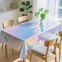 Juledug Plastik 274x137cm Flerfarvet