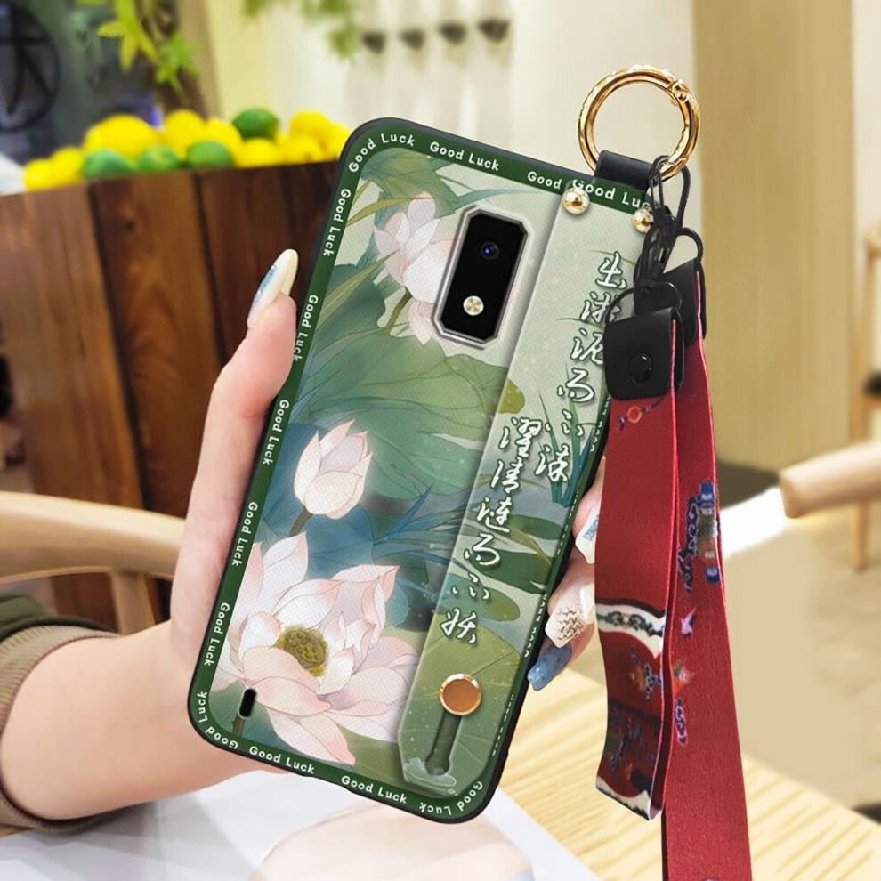 Blu View4 Phone Case Â Shockproof, Waterproof, Anti-Dust Silicone Case With Wrist Strap & Kickstand, Compatible With Blu View4 9365509710951