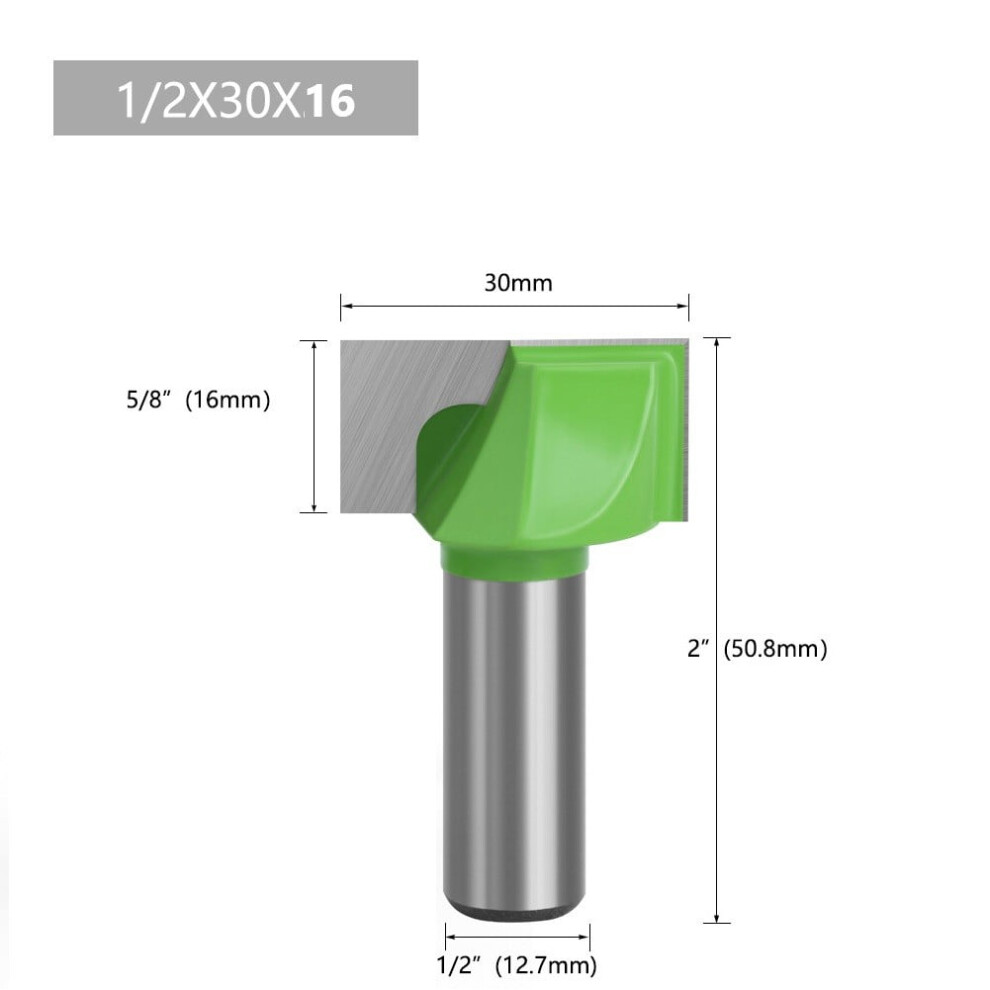 Carbide Cutters Router Bits 1Pc 12.7Mm Cleaning Bottom For Woodworking Milling Cutter Router Bit For Wood Tools 9365509712023