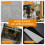 4 Pcs Plastic Blade Scraper Adhesive Remover Cleaning Scrapers Paint Scraper Tool for Removing Labels Stickers Taping 4