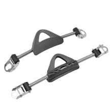 2PCS Scuba Diving Stainless Steel Spring Fin Straps for Standard Fins Diver Heel Straps Gear