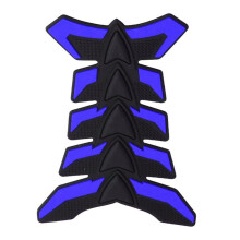 Motorfiets Gas Brandstof Gel Olie Tank Pad Beschermer Decal voor voor voor voor Motorfiets Accessoires, Blauw