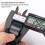 2Pcs Folding Bicycle  Pipe Clamp with Quick Release Lever  Behalf is Suitable Sp8 Pipe Clamp with 40mm, Black 7