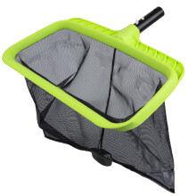 Swimming Pool Leaf Skimmer Net, Reinforced Frame Deep Leaf Rake for Fast Debris Removal