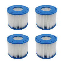 Type VI Spa Replacement Filters for LayZSpa and Coleman SaluSpa, Fits 58323E 90352E, 4 Pack